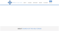 Desktop Screenshot of holycrosstrussville.org